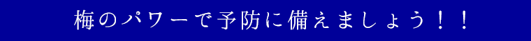 梅で免疫力を高めて風邪やウイルス対策！！