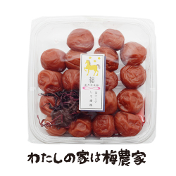 しそ漬梅 400g入 福はこび自宅用 しそ漬梅 南高梅・はちみつ梅の通販