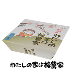 わたしの家は梅農家 かつお梅 250g入 エコパック 梅干商品 南高梅