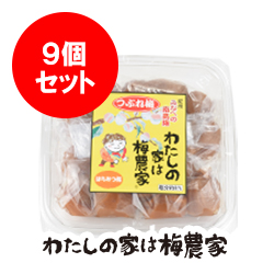 徳用つぶれ梅 梅ひじき 八重の梅 2パック セット つぶれ梅300g×9個まとめ買い 梅干商品 南高梅・はちみつ梅の通販